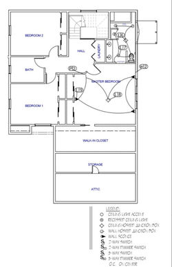 Second Floor- Redding's Residence