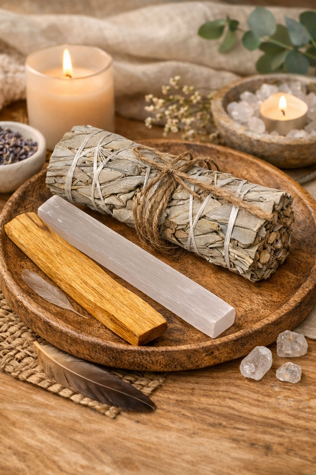 Sacred Cleansing Ritual Set — Restore Calm, Clarity & Positive Energy