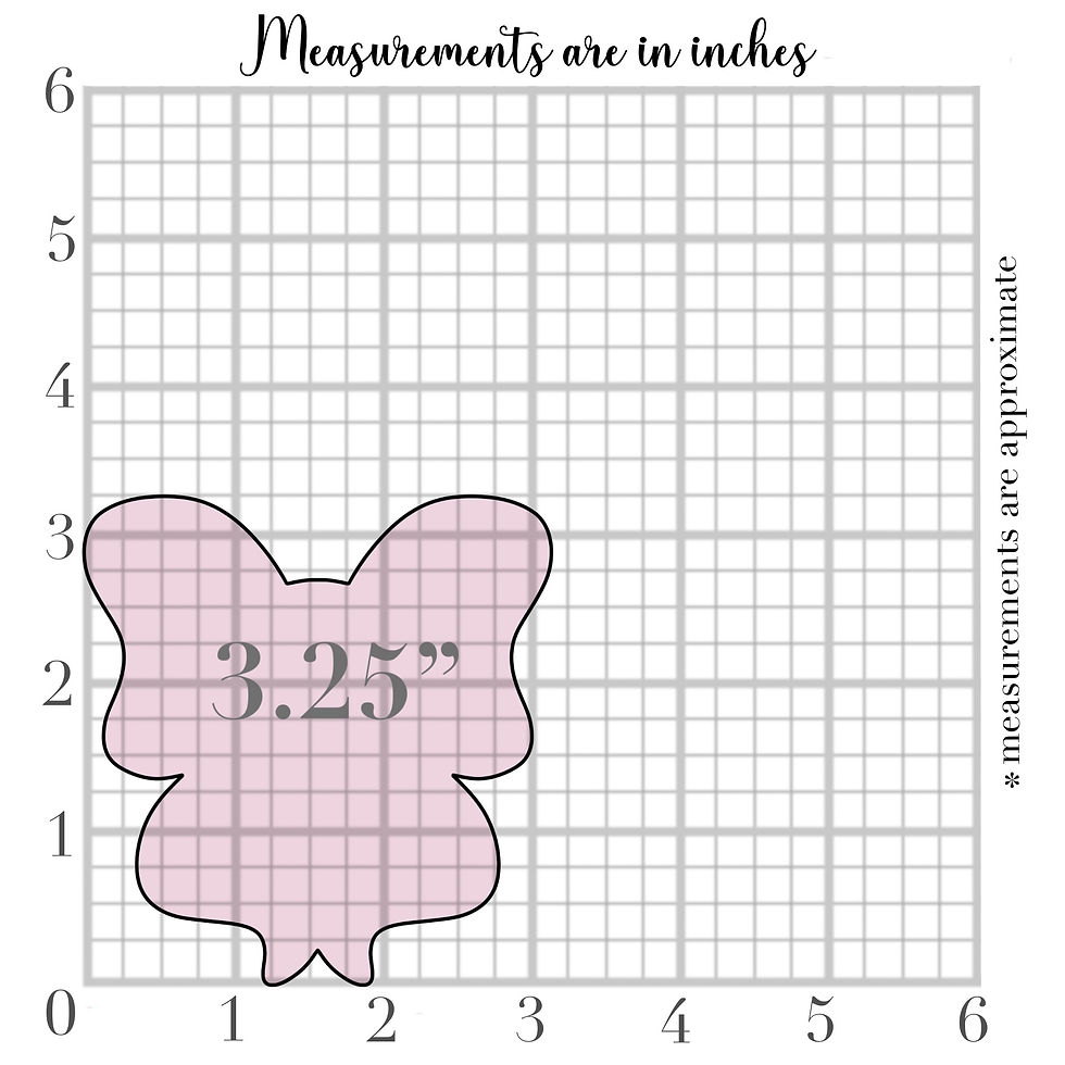 Thumbnail: Bow 6 Cookie Cutter - CN1563