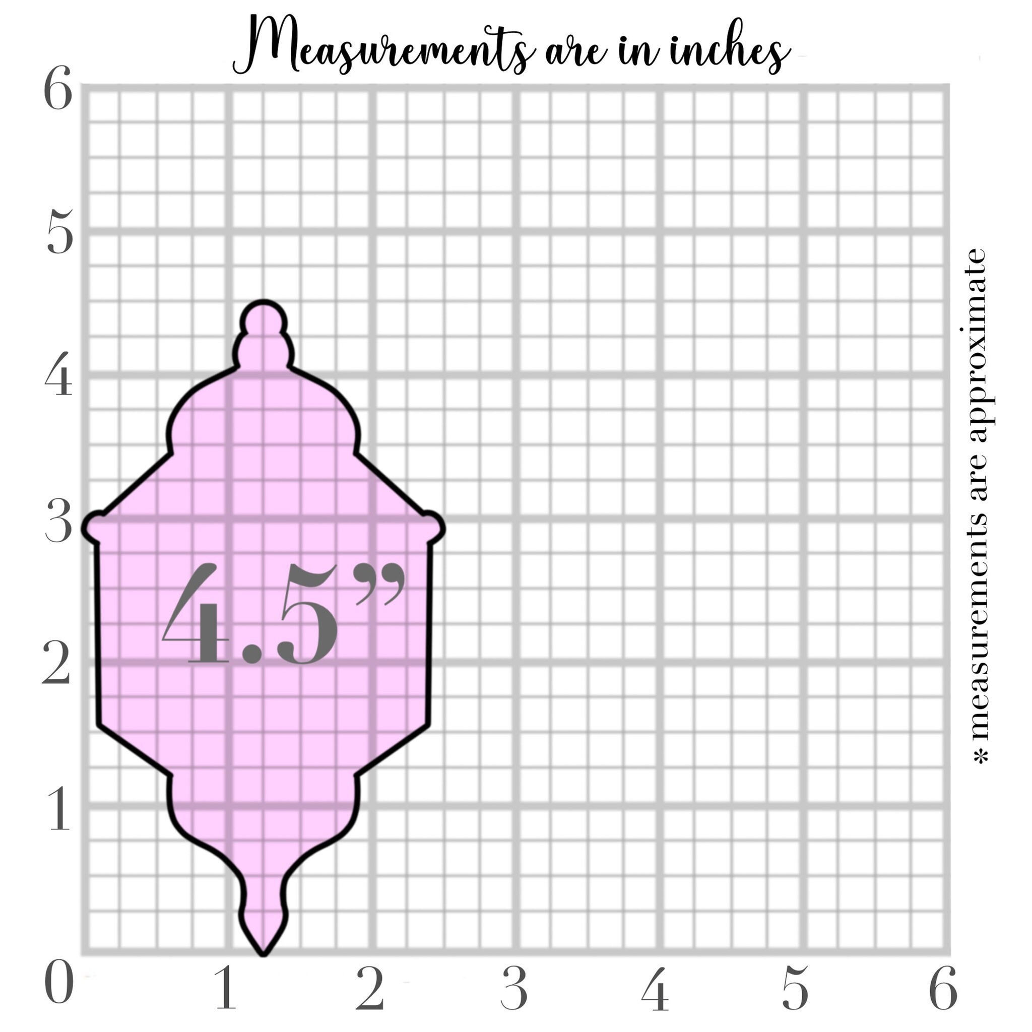 Lantern Cookie Cutter - Cookie Cutters By Nori - CN0484