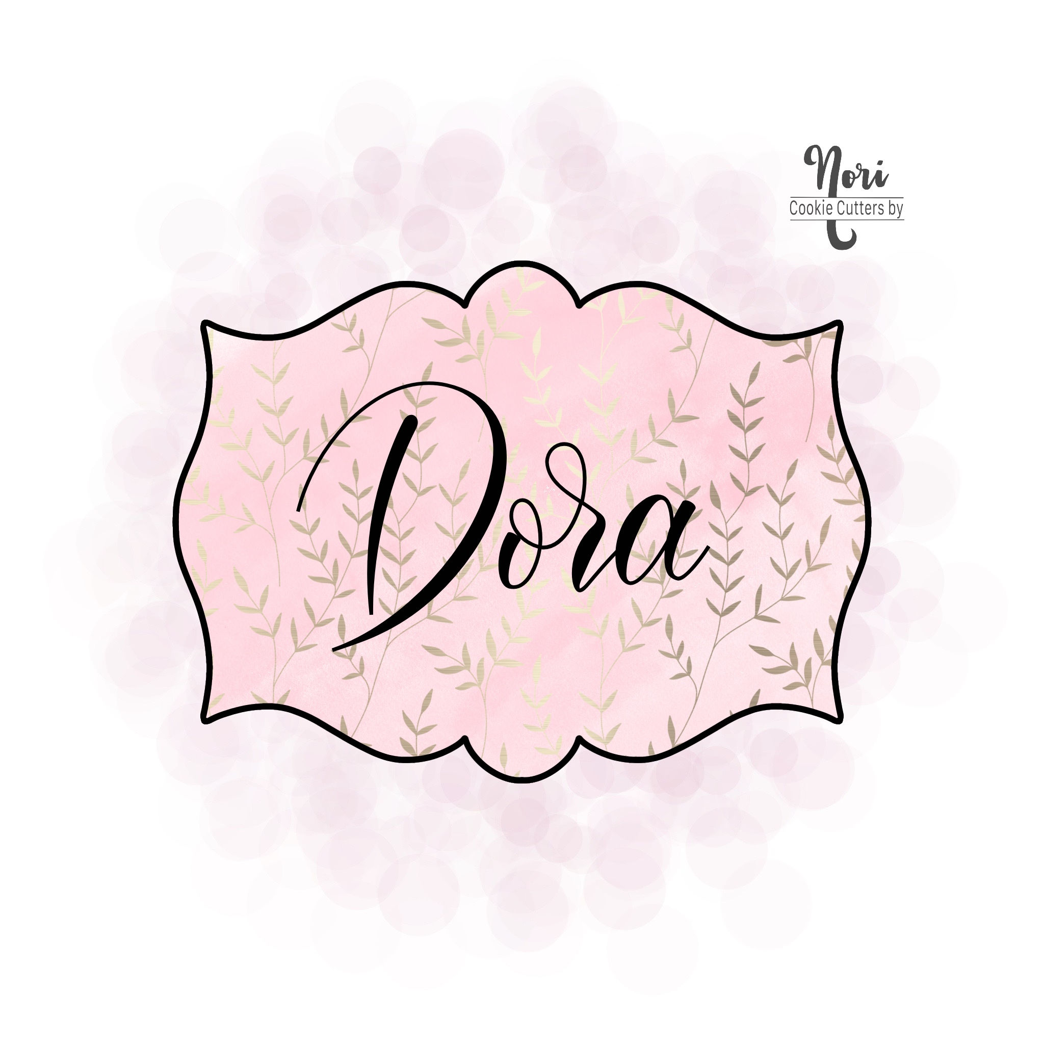 Dora Plaque Cookie Cutter - CN1114