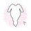 Thumbnail: Long Sleeve Baby Knotted Gown Cookie Cutter - CN0751