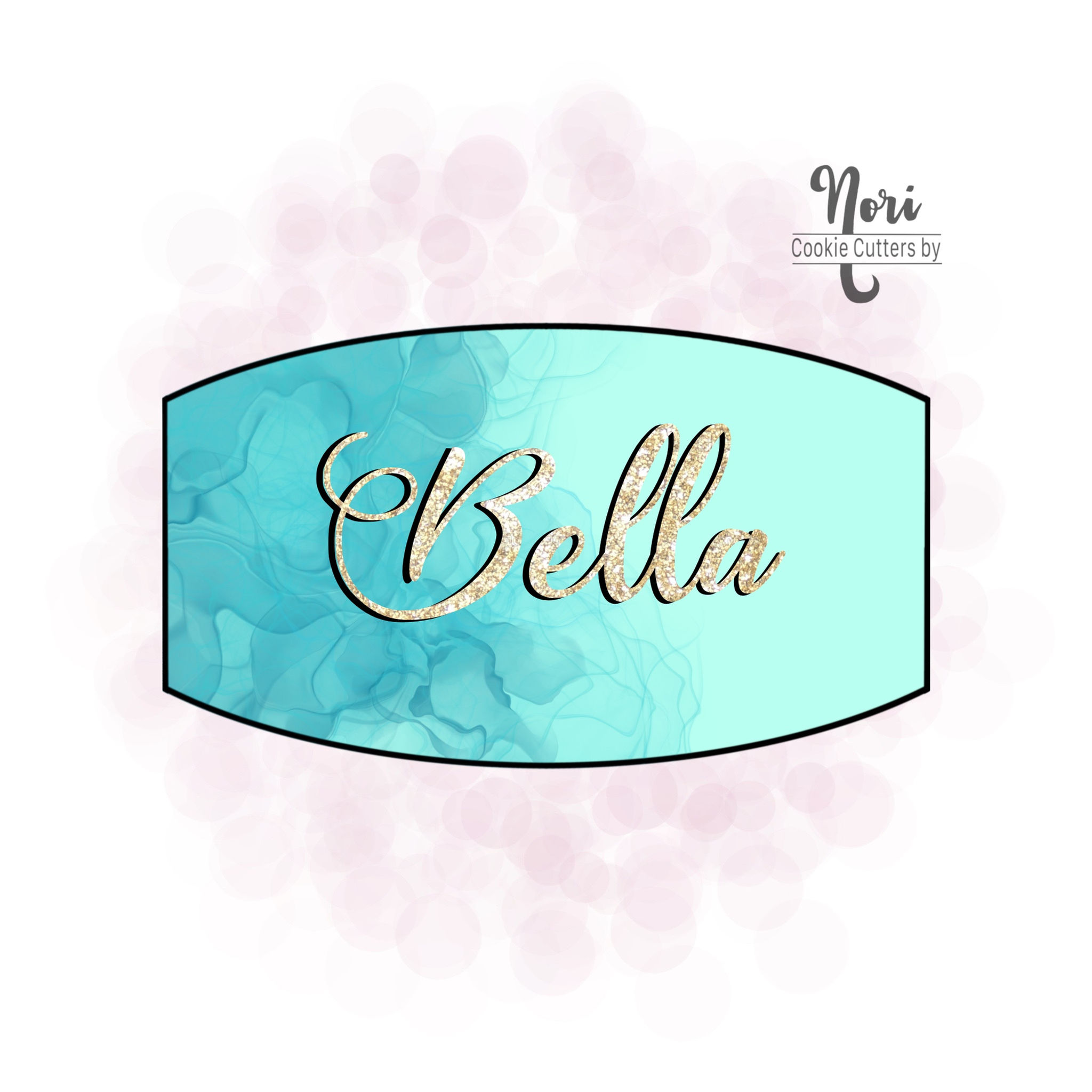 Bella Plaque Cookie Cutter - CN0254