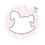 Thumbnail: Rocking Horse Cookie Cutter - CN1541
