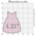 Thumbnail: Scalloped Baptism, Christening Gown Cookie Cutter - CN1774