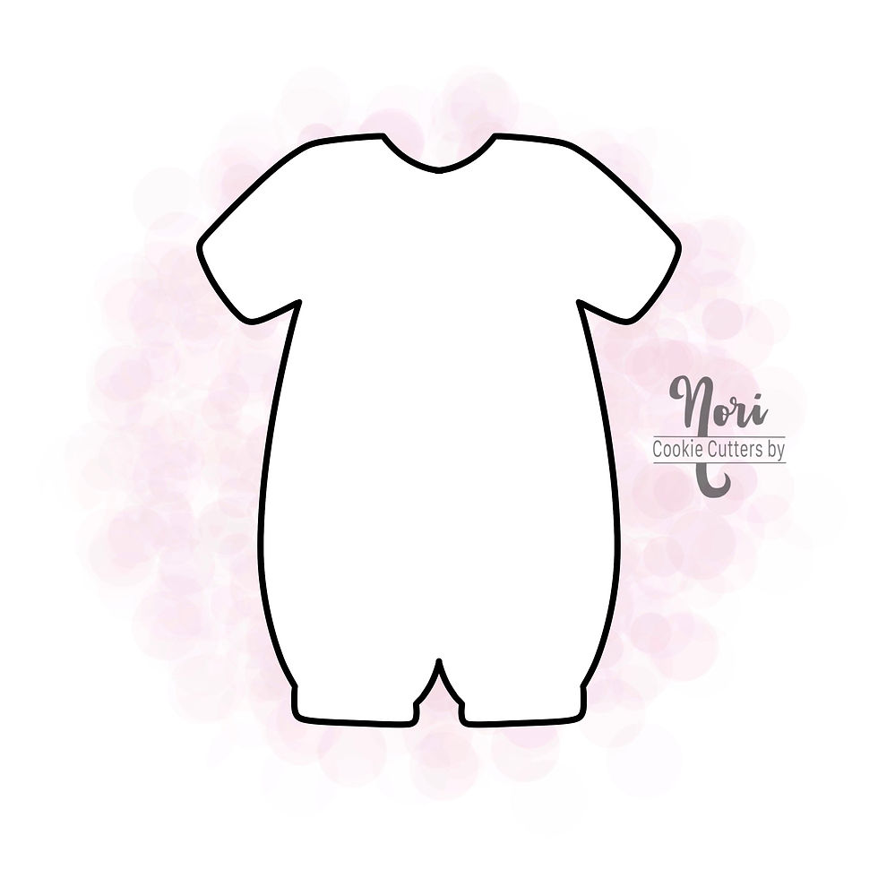 Thumbnail: Baby Boy Christening Outfit Cookie Cutter