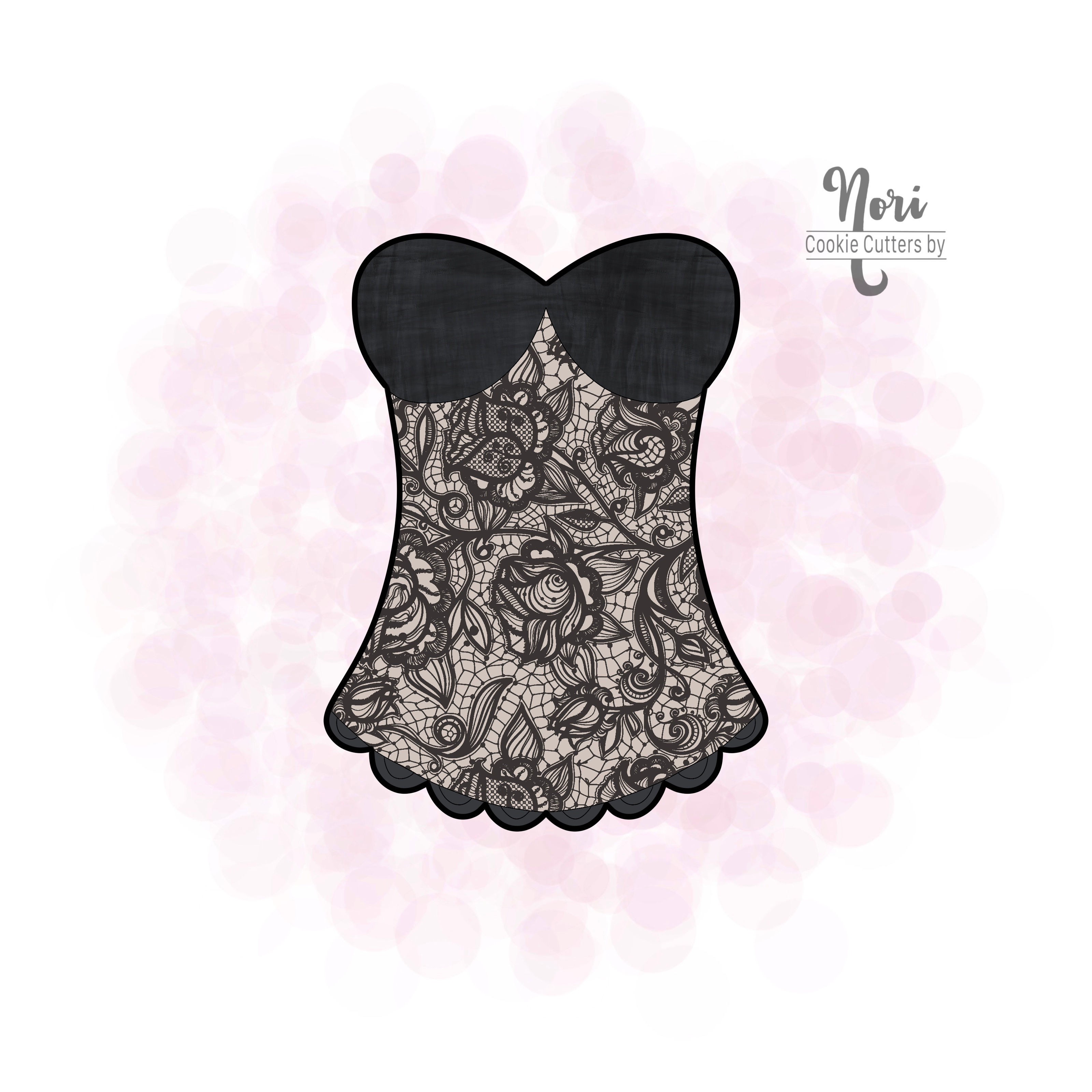 Lingerie 5 Cookie Cutter - CN2124