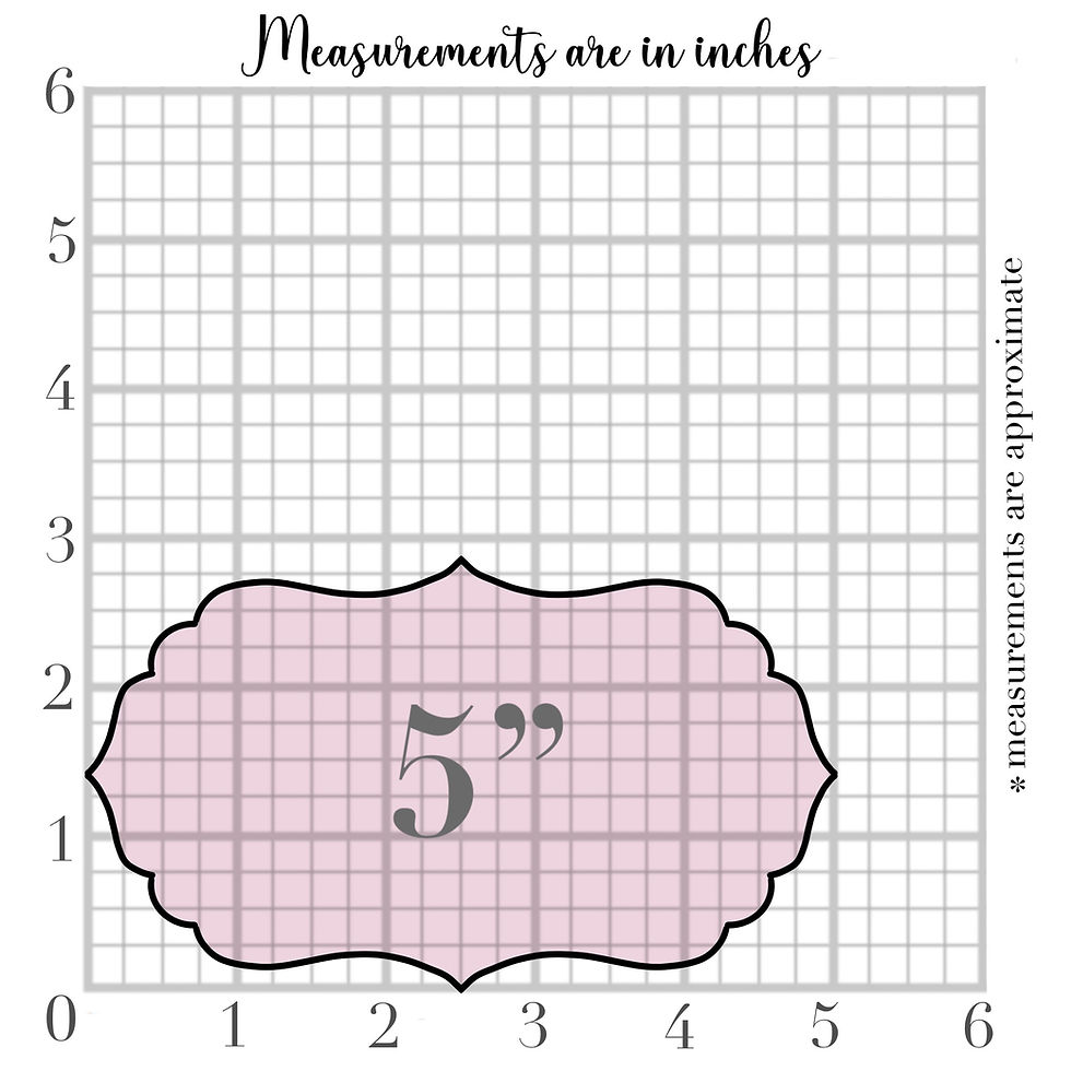 Thumbnail: Ashley Plaque Cookie Cutter - CN0556