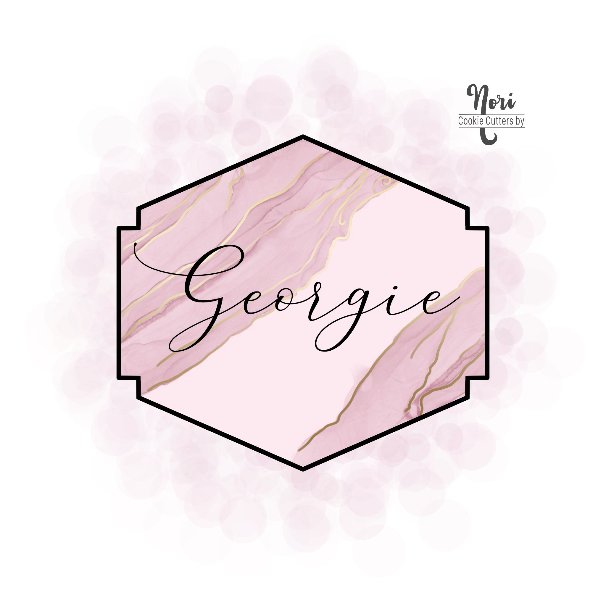 Georgie Plaque Cookie Cutter - CN0698