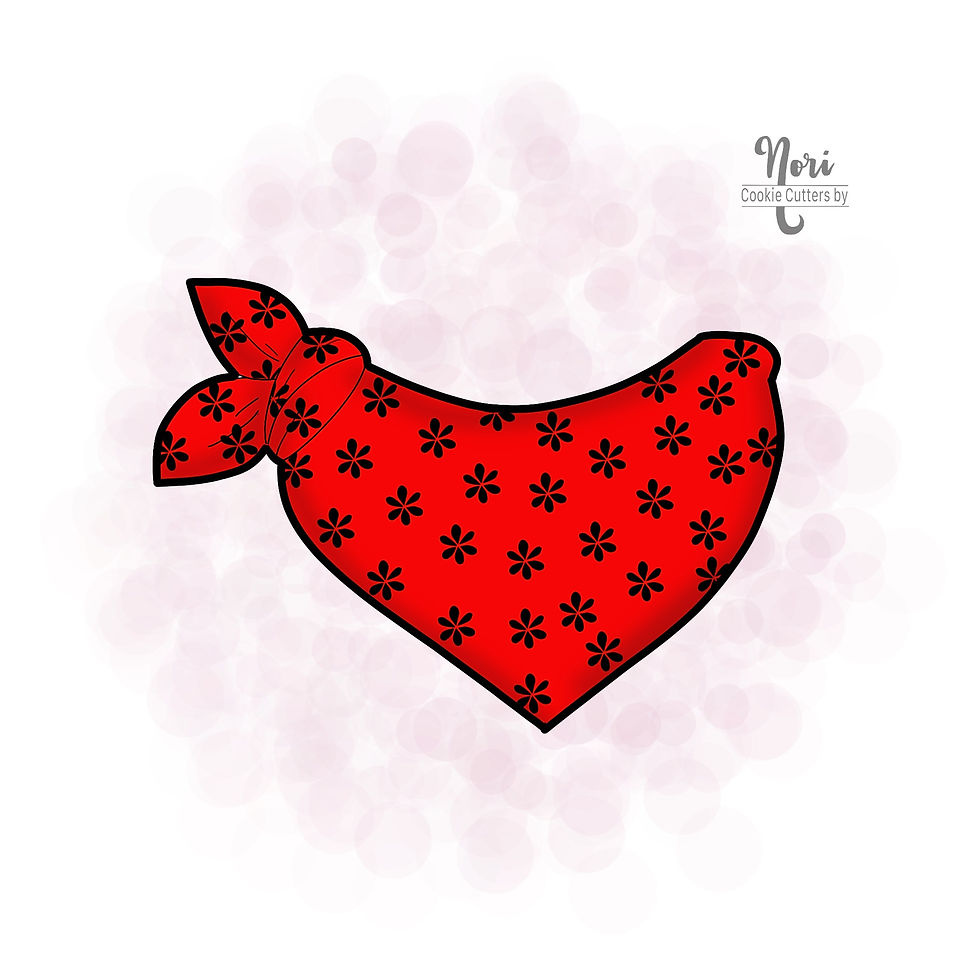 Bandana Cookie Cutter - CN0675
