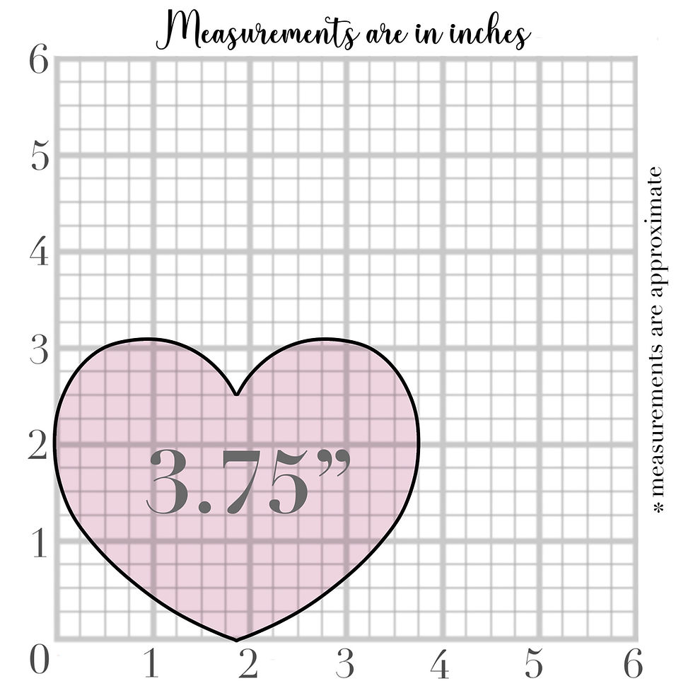 Thumbnail: Heart 11 Cookie Cutter and optional Stencil - CN2210