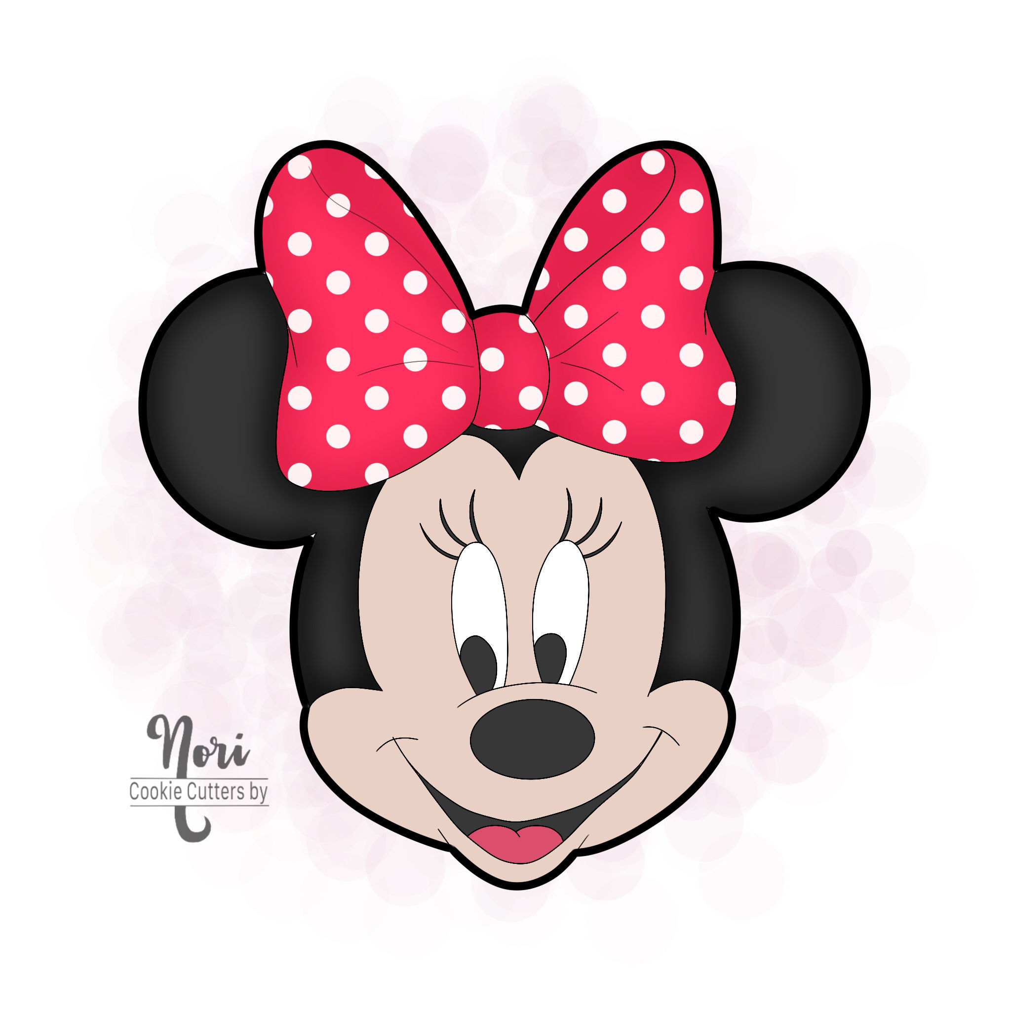 Mouse Girl 2 Cookie Cutter