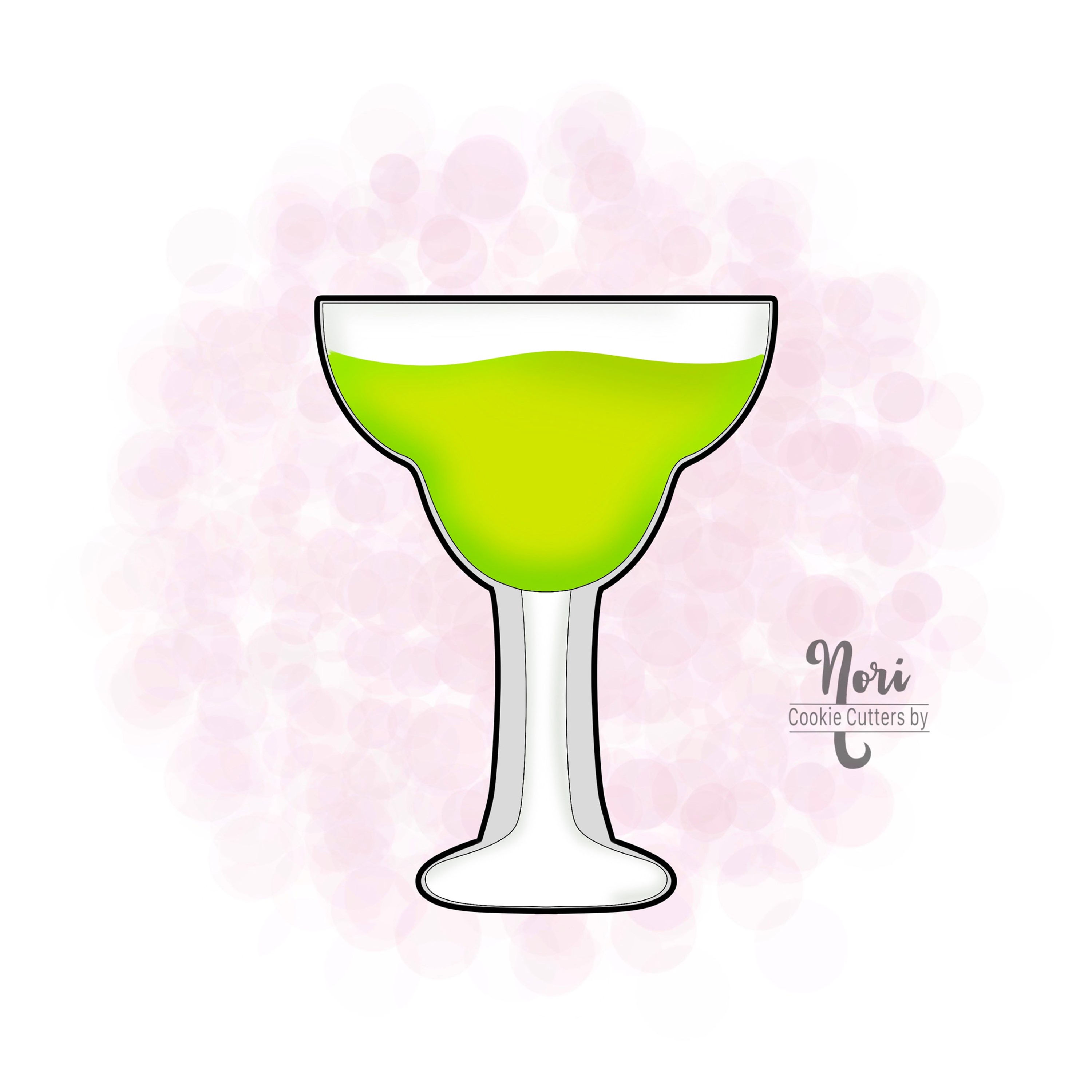 Margarita Glass Cookie Cutter - CN1535