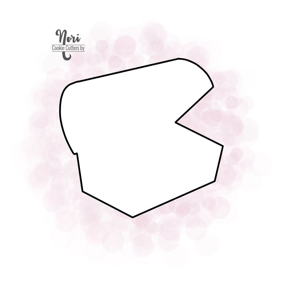 Thumbnail: Pirate Treasure Chest Toy Chest  Cookie Cutter - CN0094