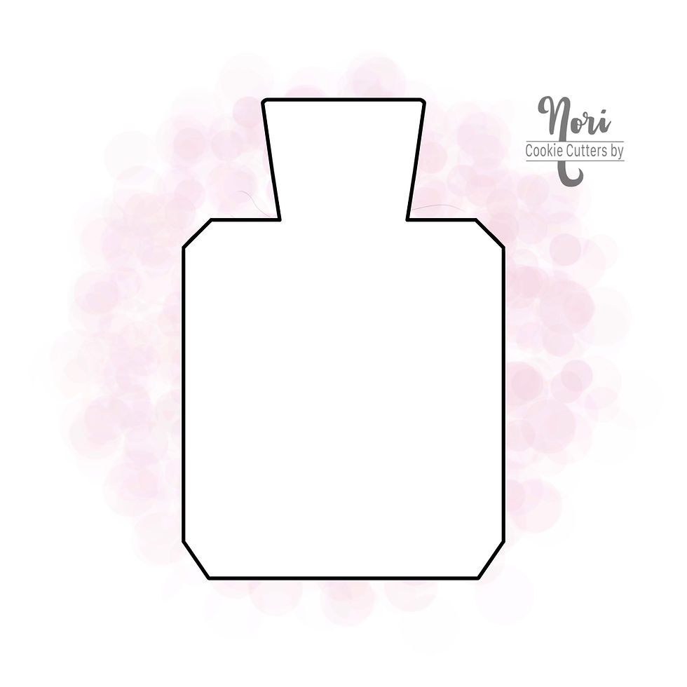 Thumbnail: Perfume Bottle 2 Cookie Cutter - CN1419