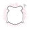 Thumbnail: Baby Bib with Bow 2 Cookie Cutter