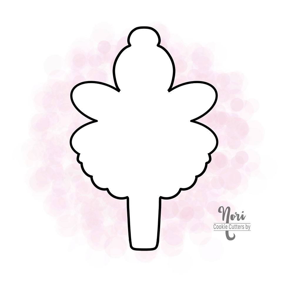 Thumbnail: Sugar Plum Fairy Cookie Cutter - CN0879