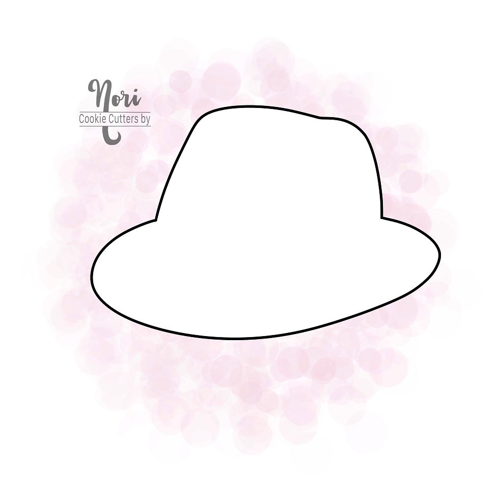 Thumbnail: Fedora Hat Cookie Cutter - CN1838
