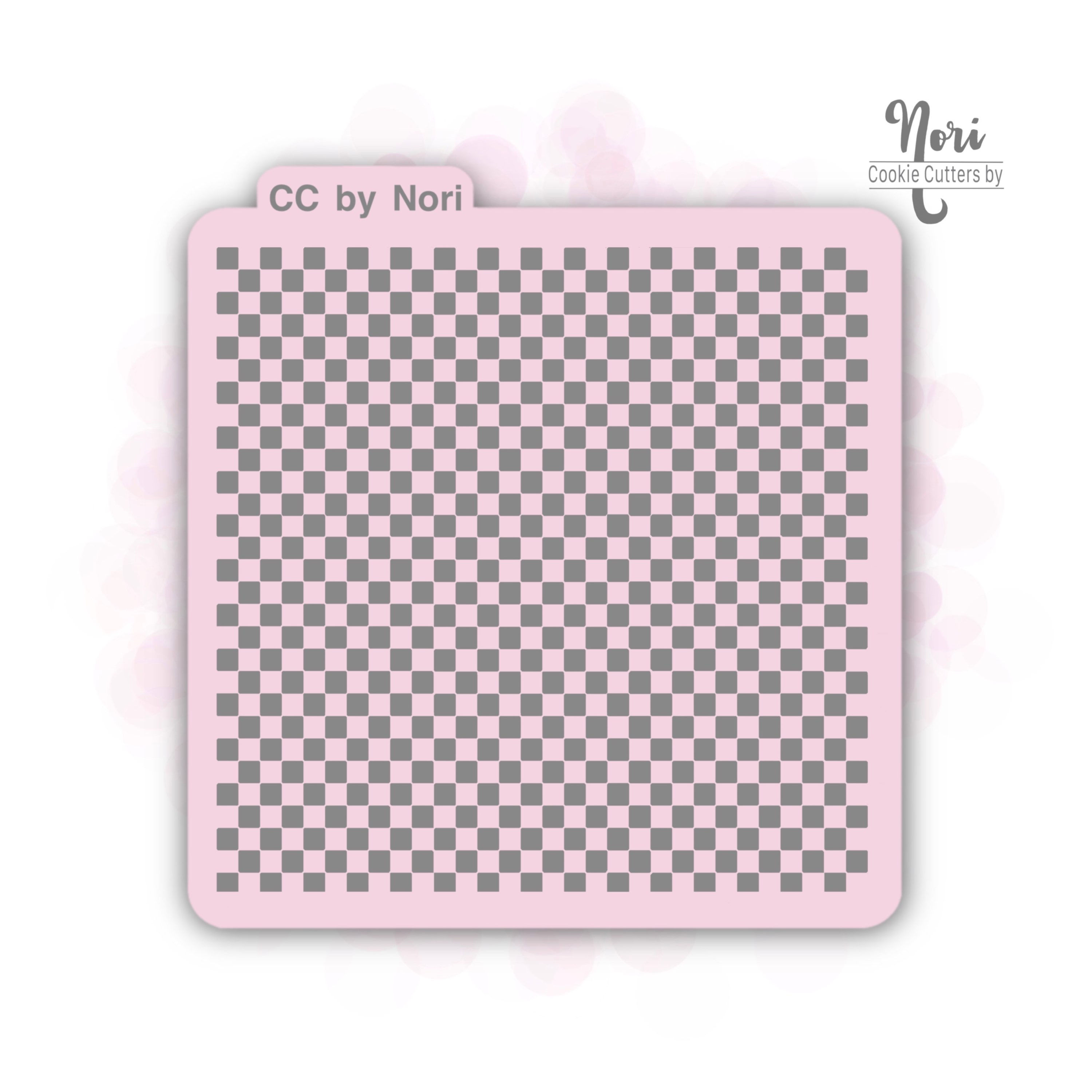Checker Pattern 2 Stencil - CNP0096