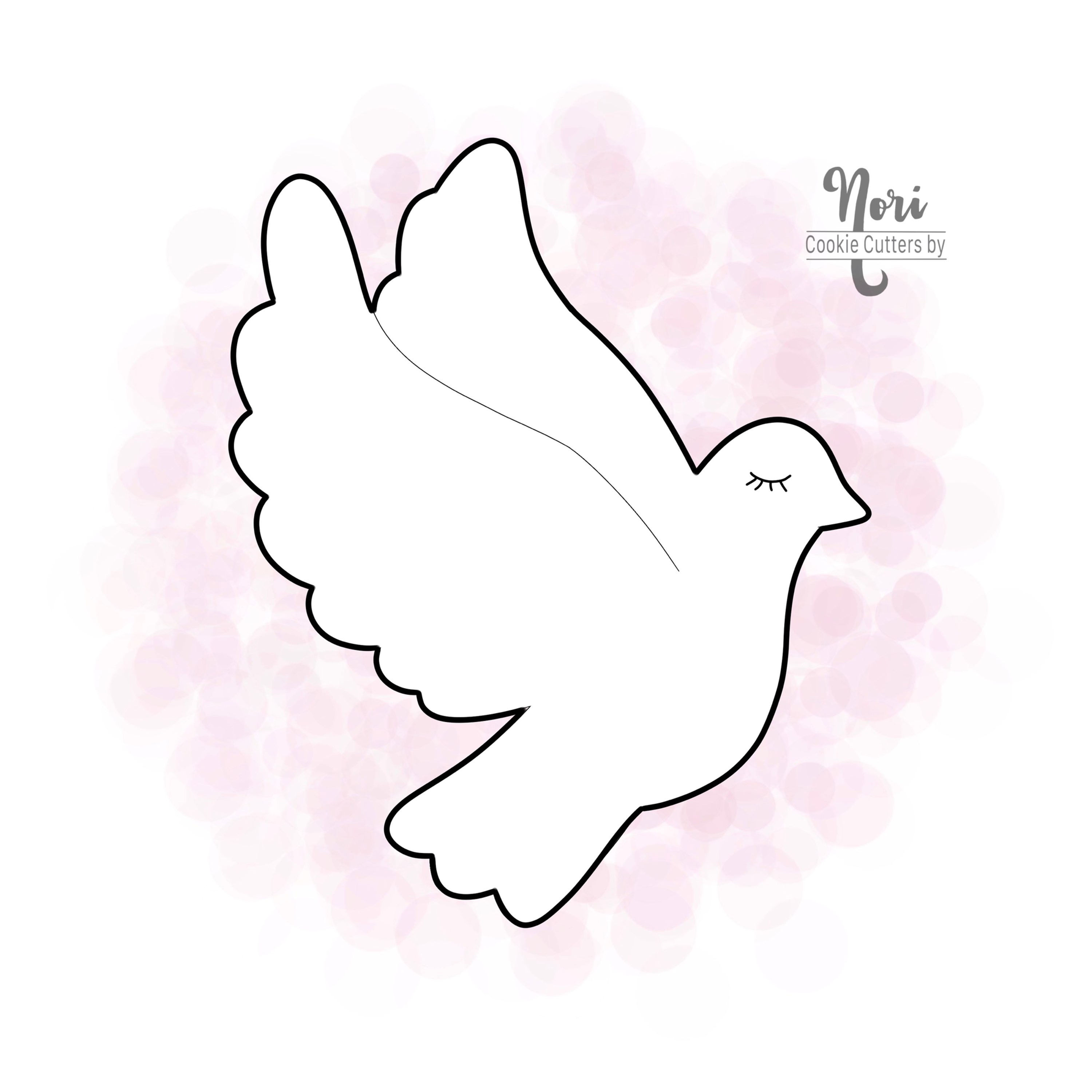 Dove 3 Cookie Cutter - CN1656