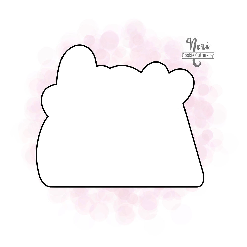 Thumbnail: Hey Cutea Cookie Cutter and optional Stencil - CN1382
