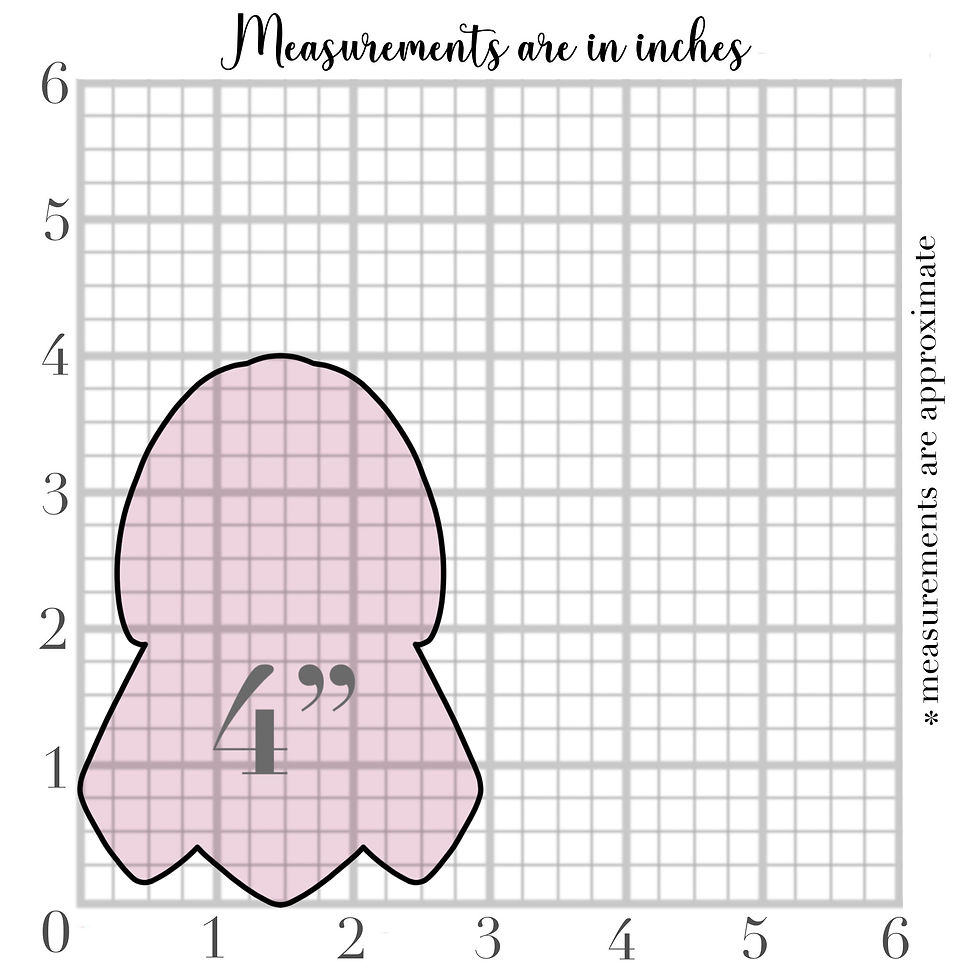 Thumbnail: Bunny Baby Lovey Security Blanket Cookie Cutter - CN1104