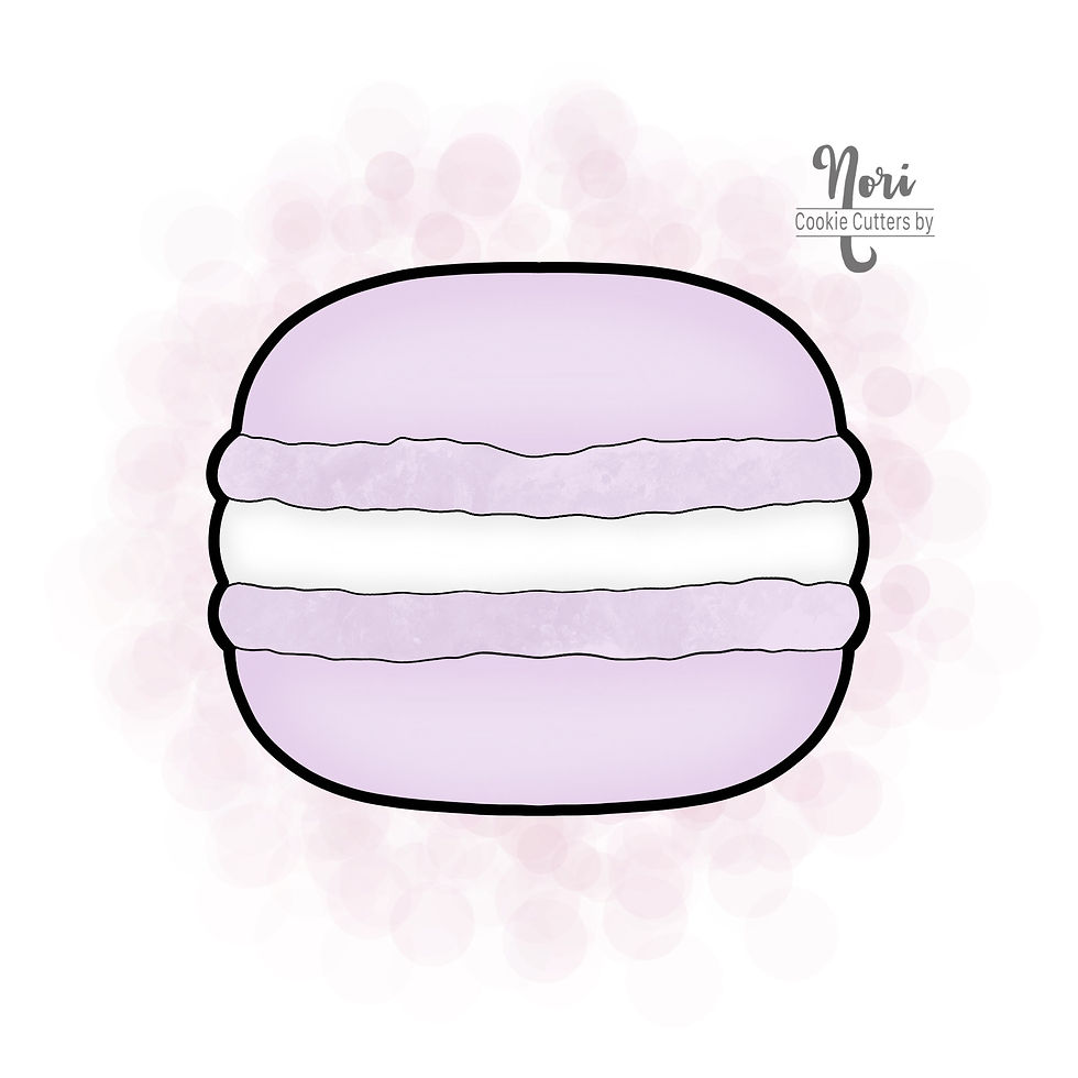 Macaron Cookie Cutter - CN0949