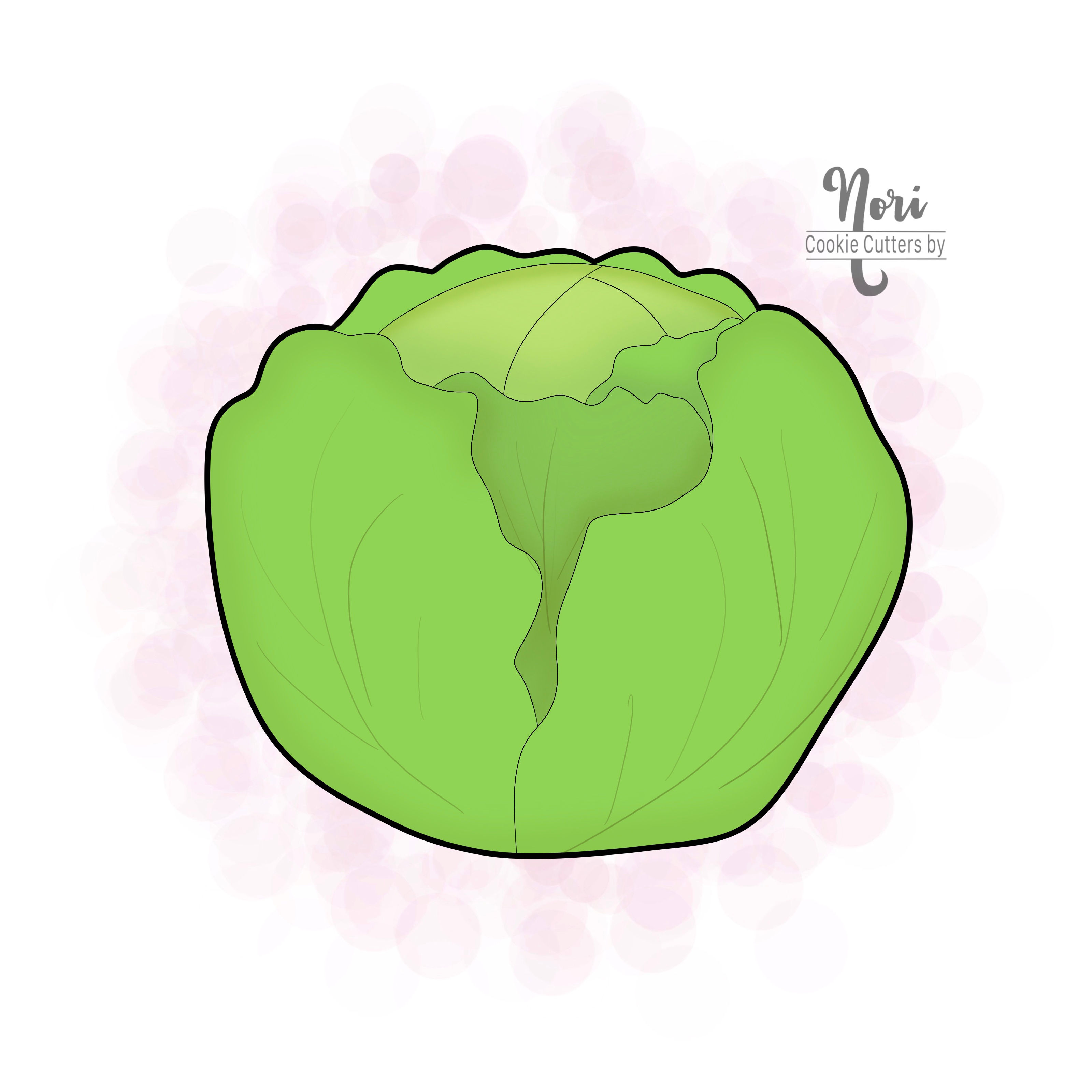 Cabbage Lettuce Cookie Cutter