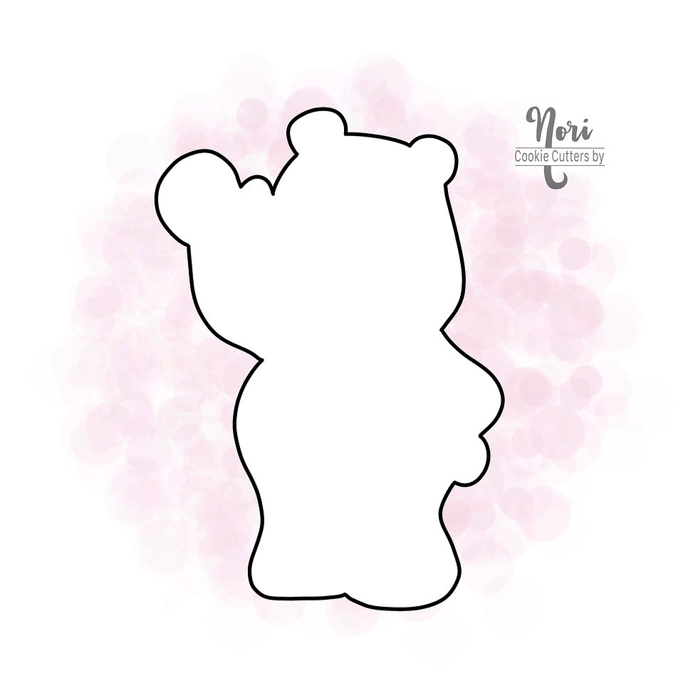 Thumbnail: Set of 3 Bears Cookie Cutter