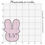 Thumbnail: Bunny Head with Bow Cookie Cutter - CN0981
