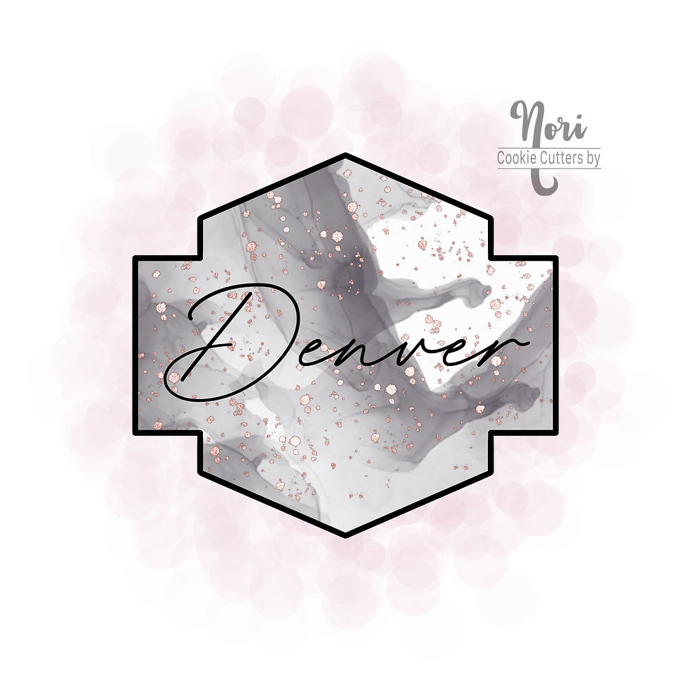 Thumbnail: Denver Plaque Cookie Cutter - CN0272