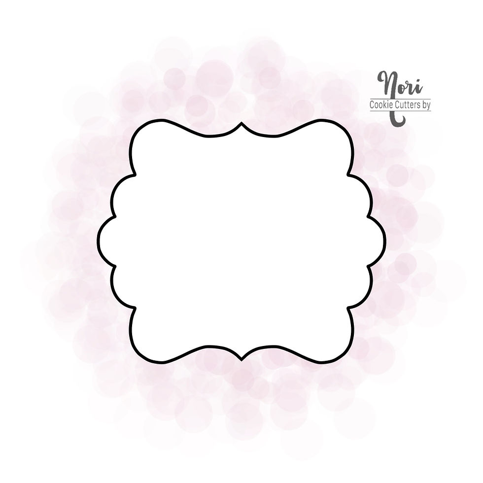 Thumbnail: Kate Plaque Cookie Cutter - CN0578