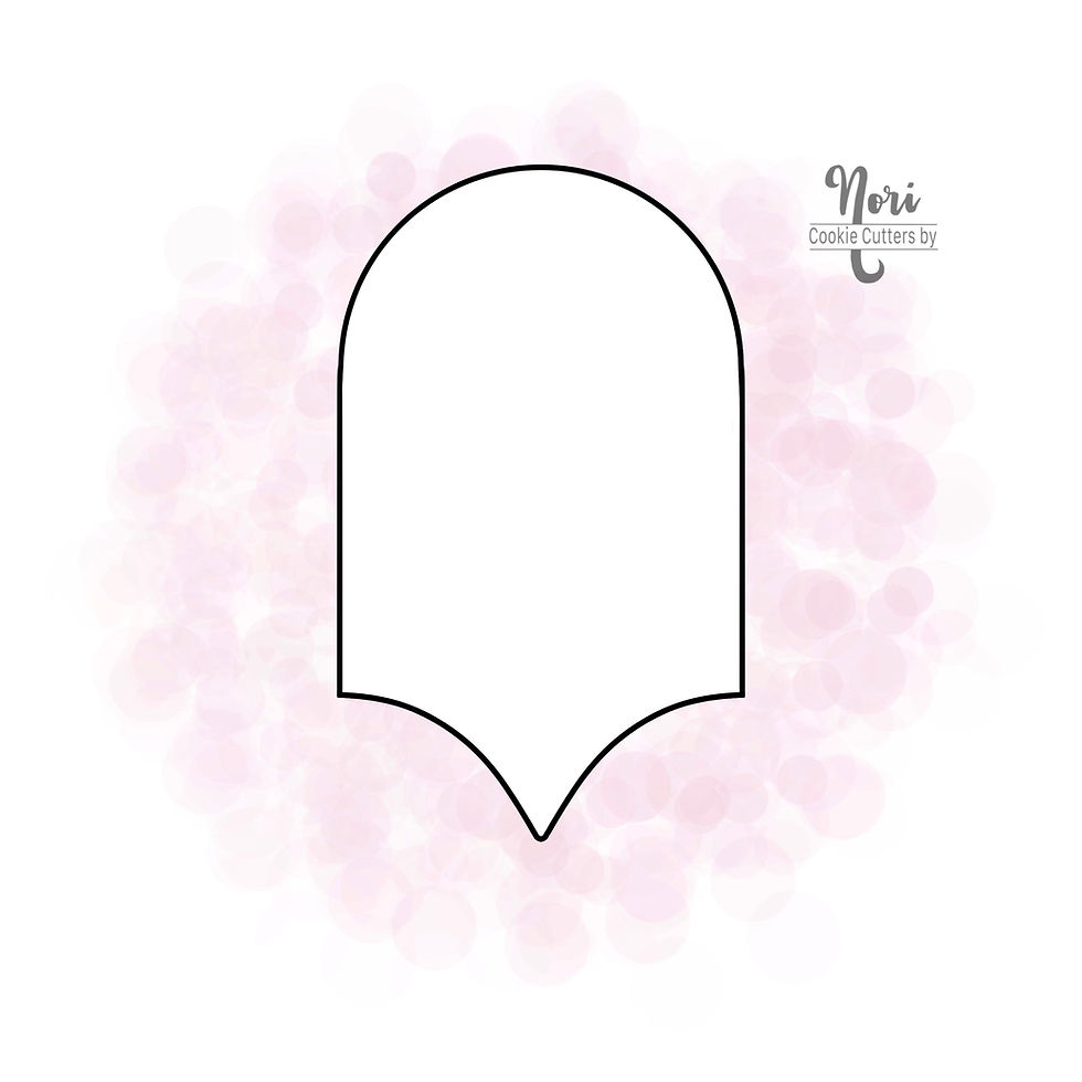 Thumbnail: Rafael Plaque Cookie Cutter - CN1580