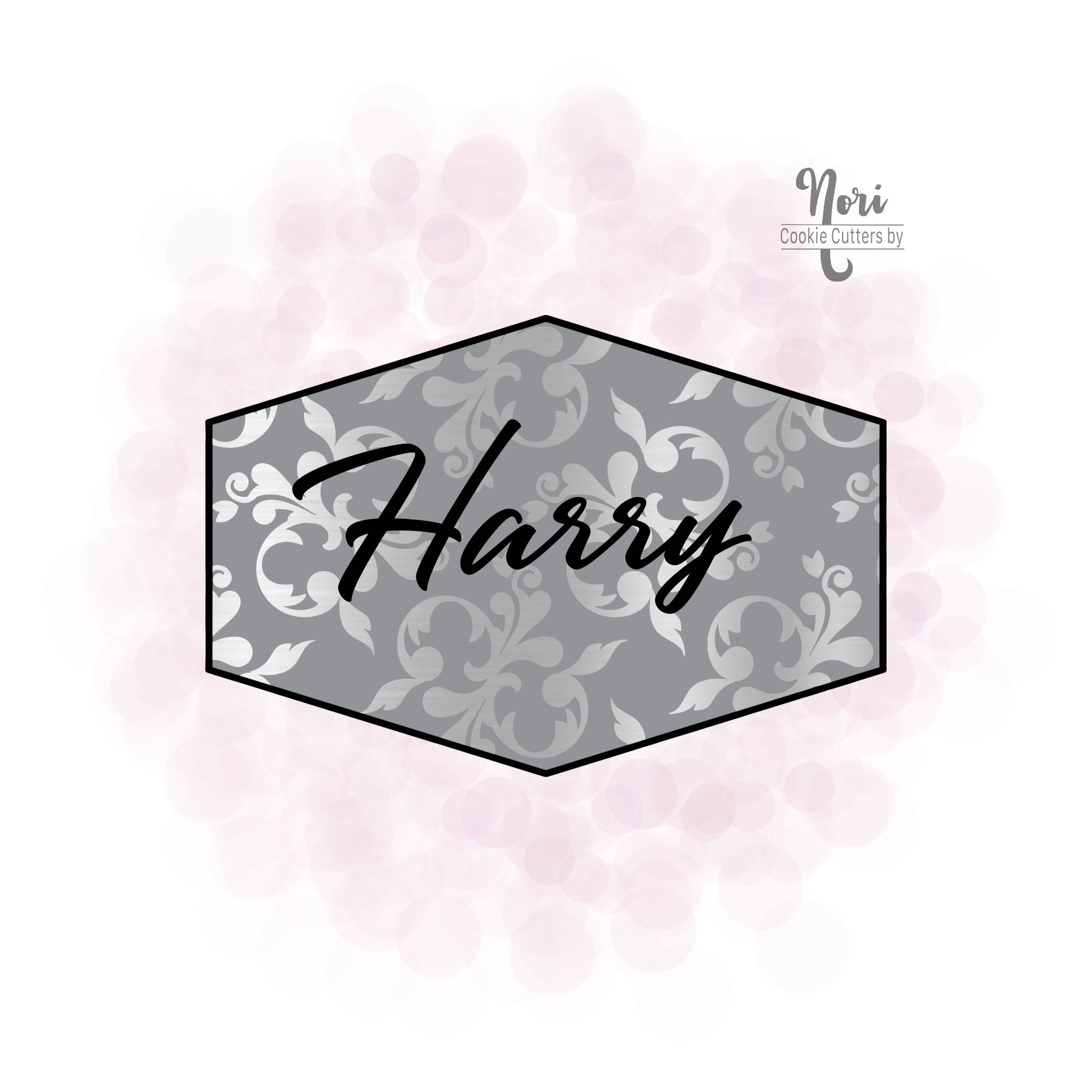 Harry Plaque Cookie Cutter - CN0424