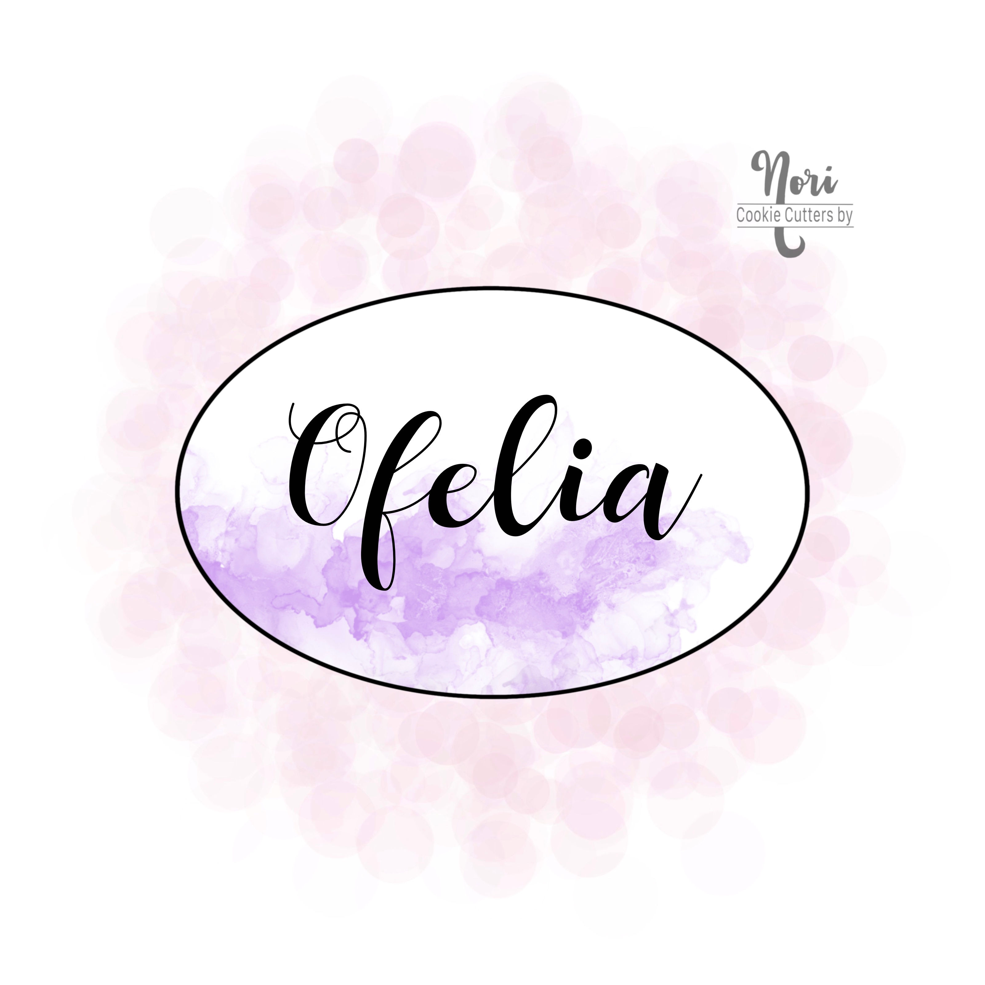 Ofelia Cookie Cutter
