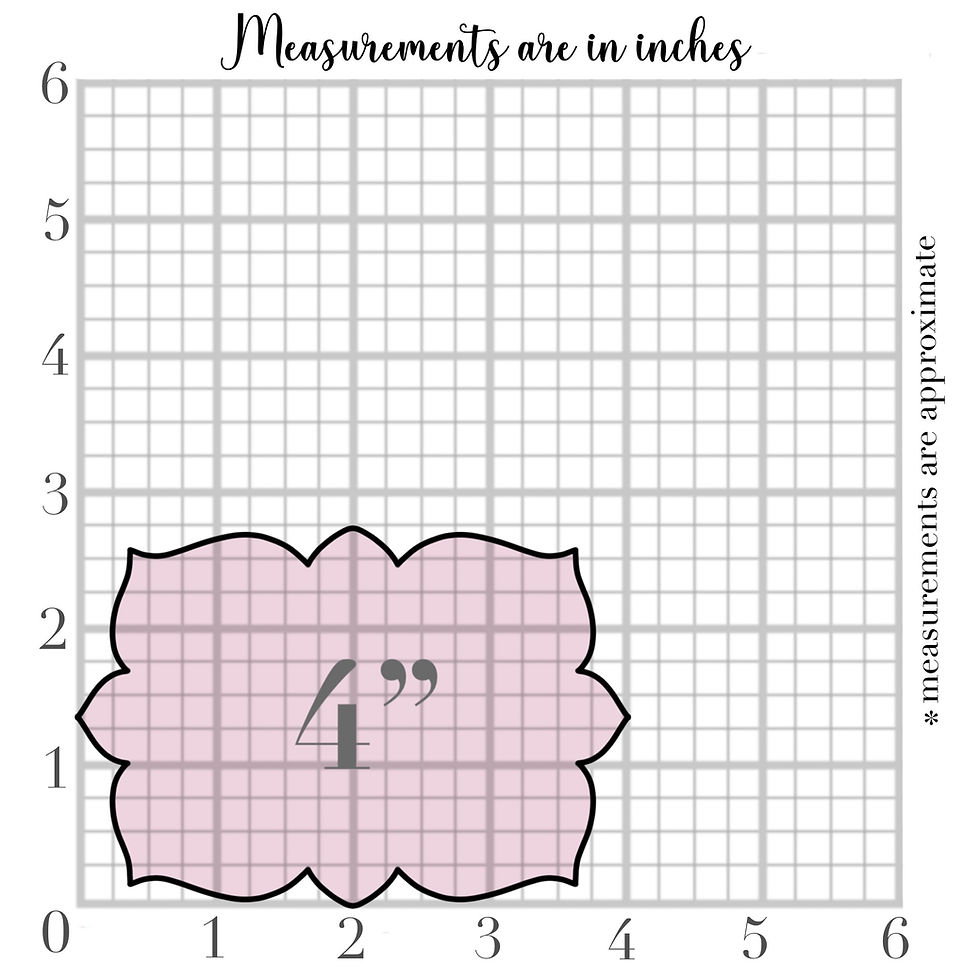 Thumbnail: Leah Plaque Cookie Cutter - CN0586