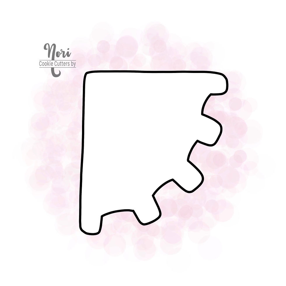 Thumbnail: Spider Web 2 Cookie Cutter and optional Stencil - CN1205