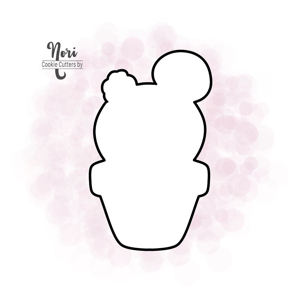 Thumbnail: Cactus 3 Cookie Cutter - CN1729