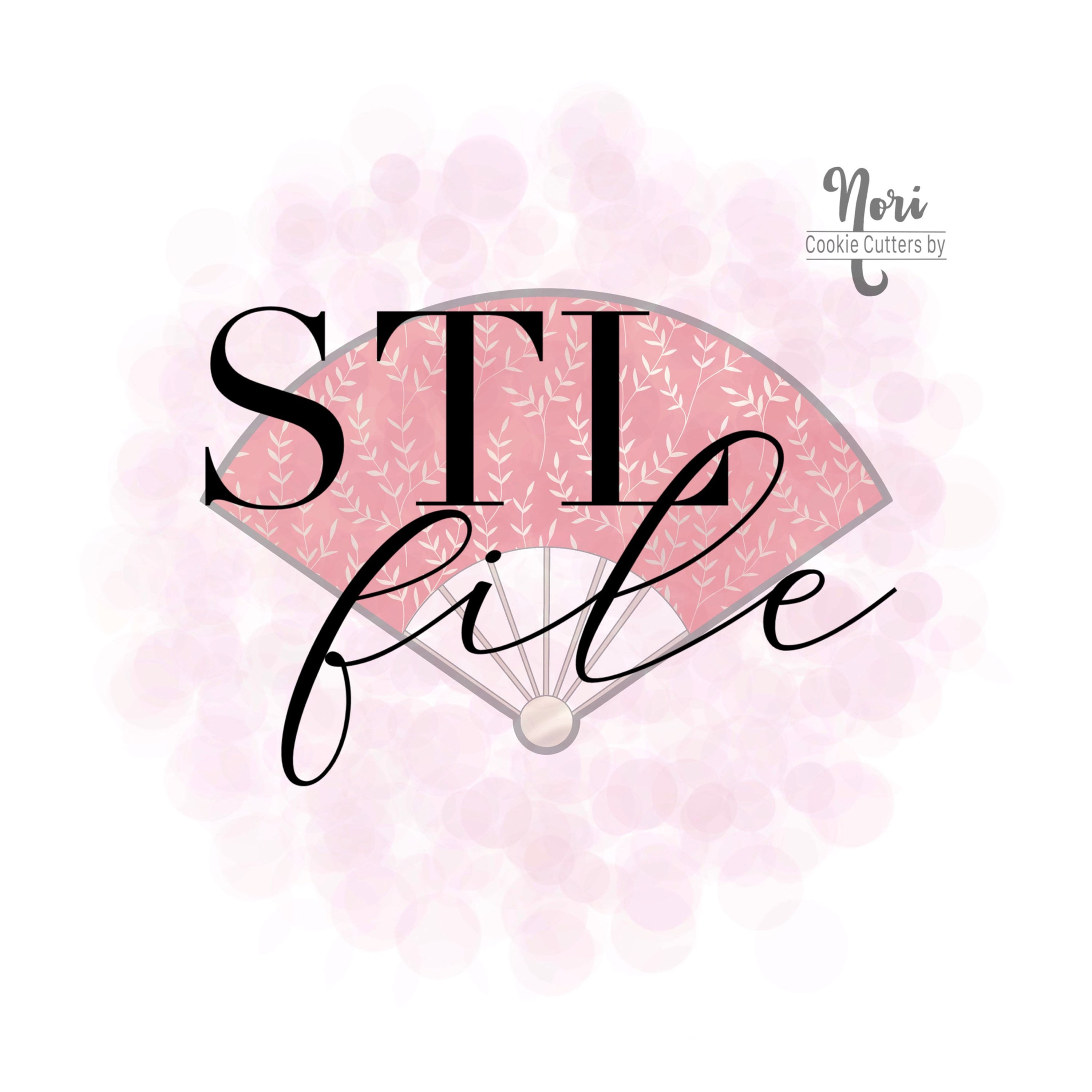 STL File - CN0874 - Fan - 2.25 " - 3.75" - 4.25"