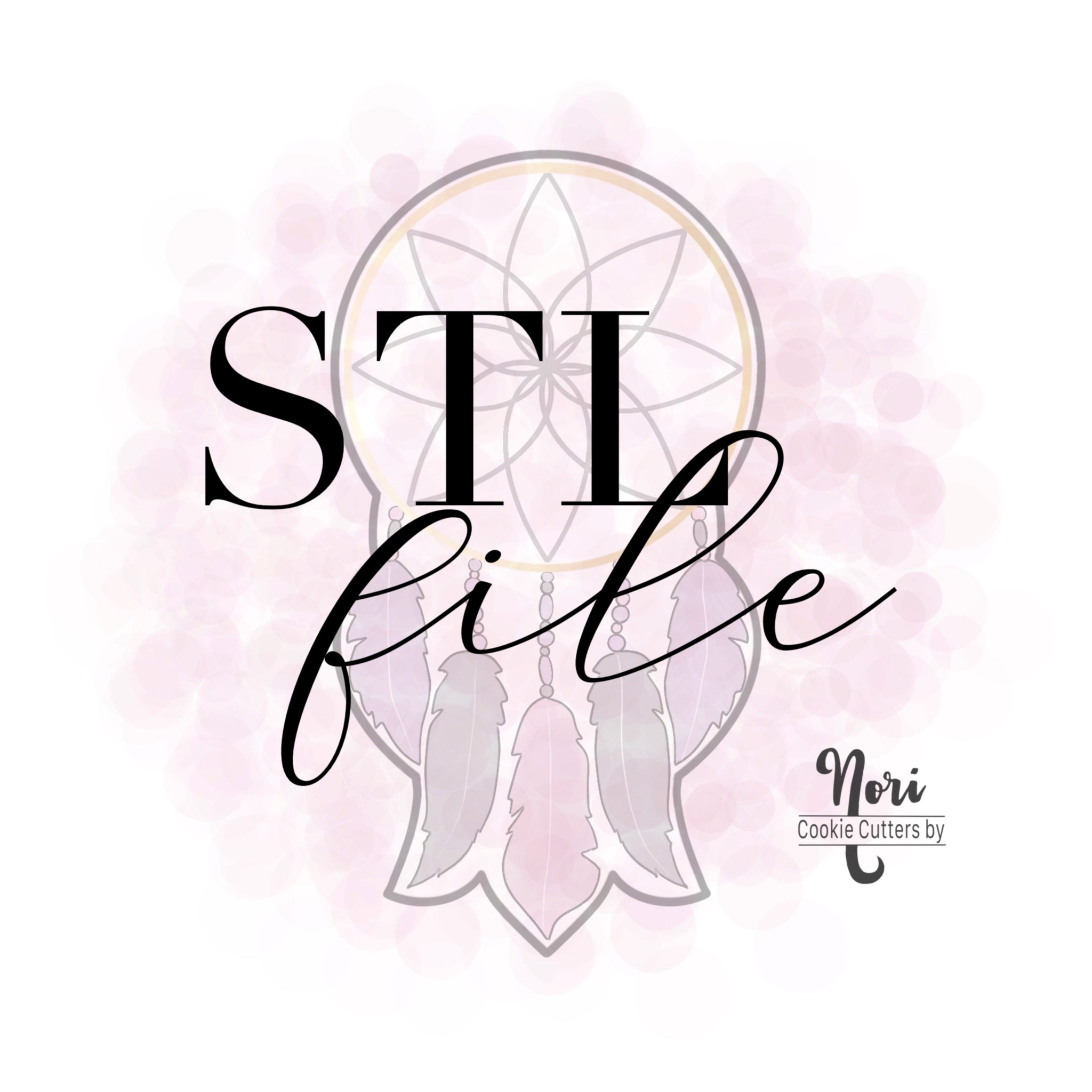 STL File - CN0143 - Dream Catcher - 4"