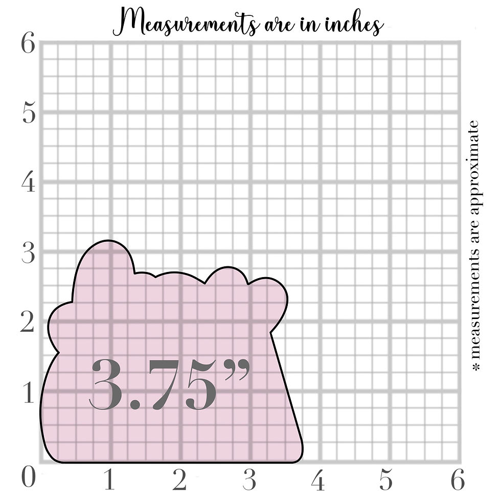 Thumbnail: Hey Cutea Cookie Cutter and optional Stencil - CN1382