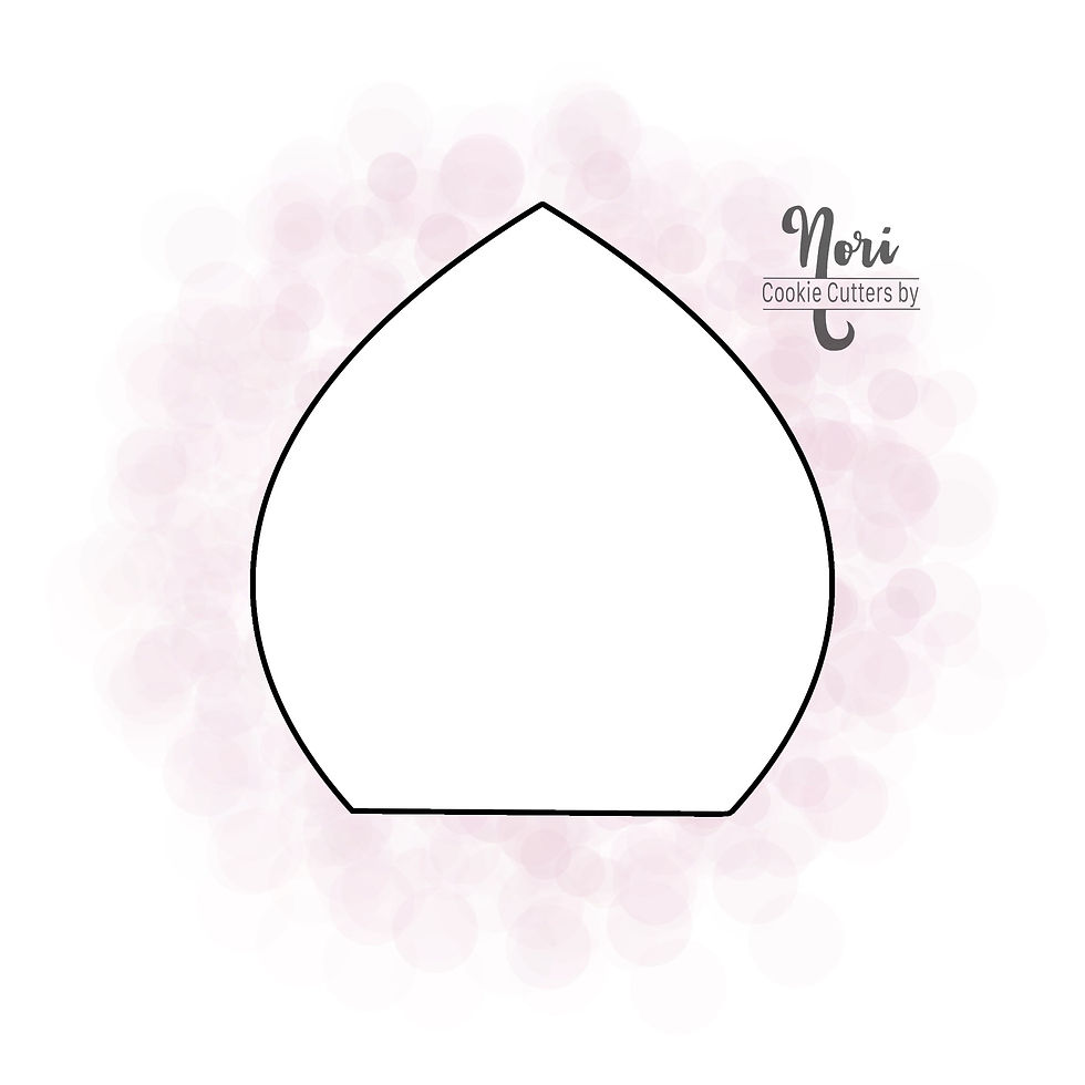 Thumbnail: Cora Plaque Cookie Cutter - CN0244