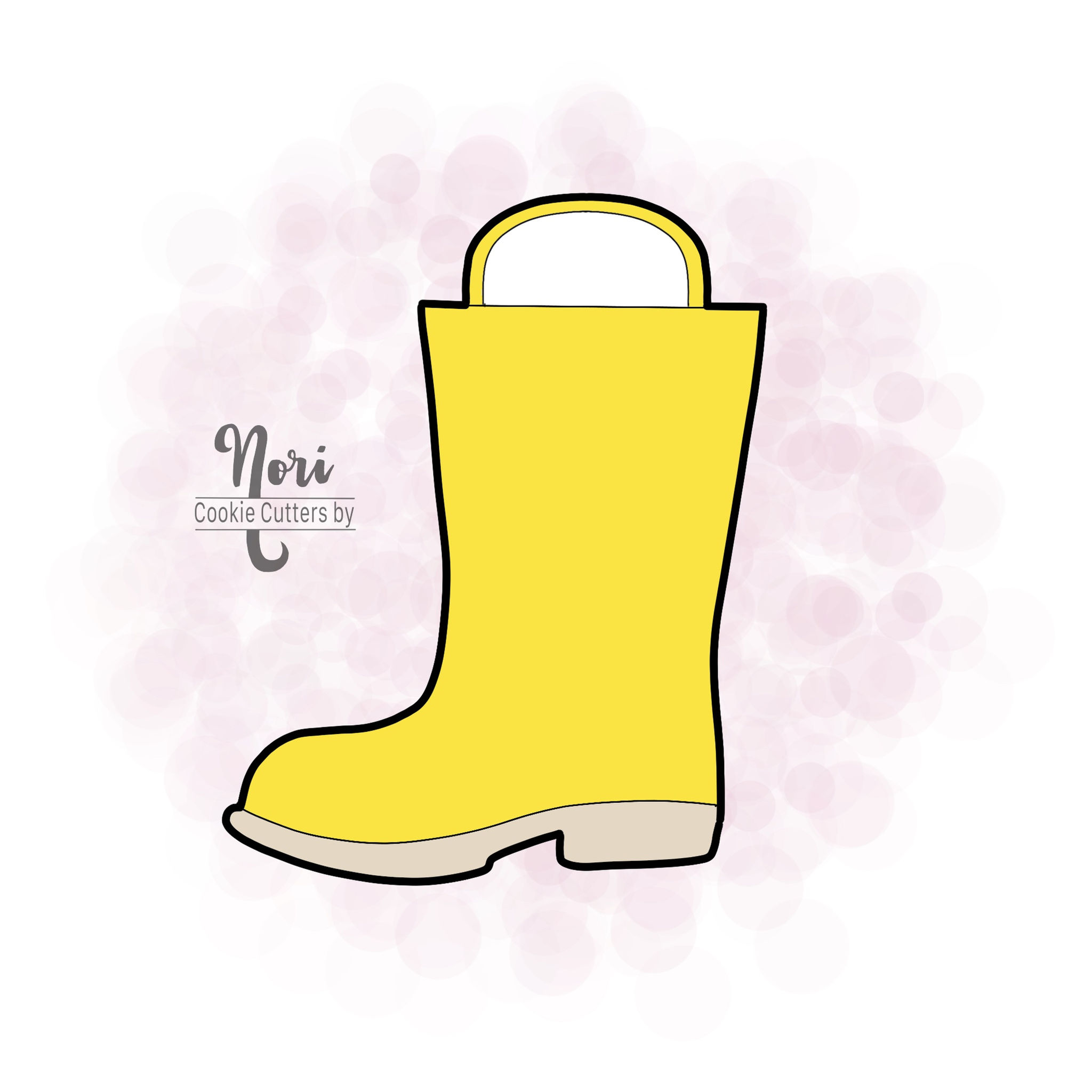 Rain Boot with Handles Cookie Cutter - CN0091