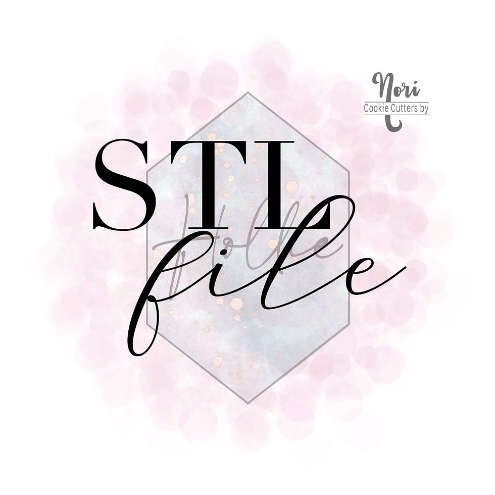 STL File - CN0031 - Hollie Plaque - 3.5"