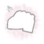 Thumbnail: Chubby Slice of Pie with Tag Cookie Cutter - CN1318