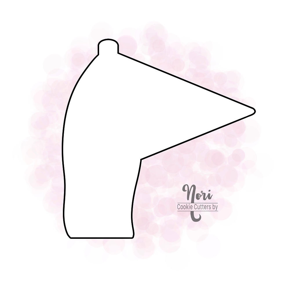 Thumbnail: Pennant Flag 3 Cookie Cutter - CN2045