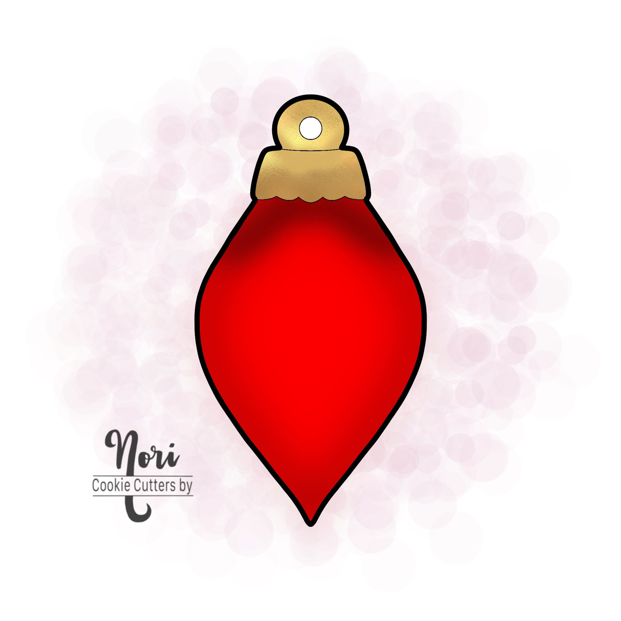 Christmas Ornament 3 Cookie Cutter - CN0434