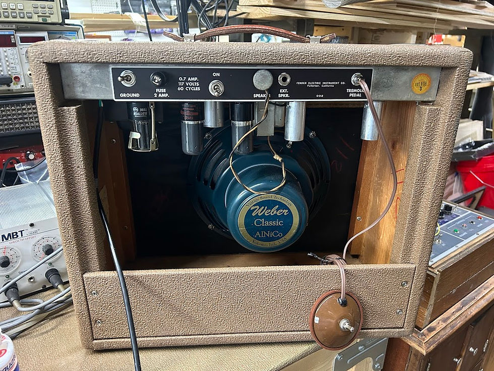 Thumbnail: 1962 Fender Princeton Amp - Brownface