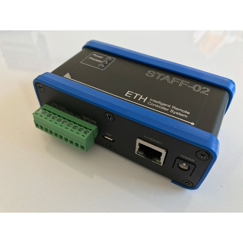 STAFF-02 ETHERNET MODBUS - SERİ PORT