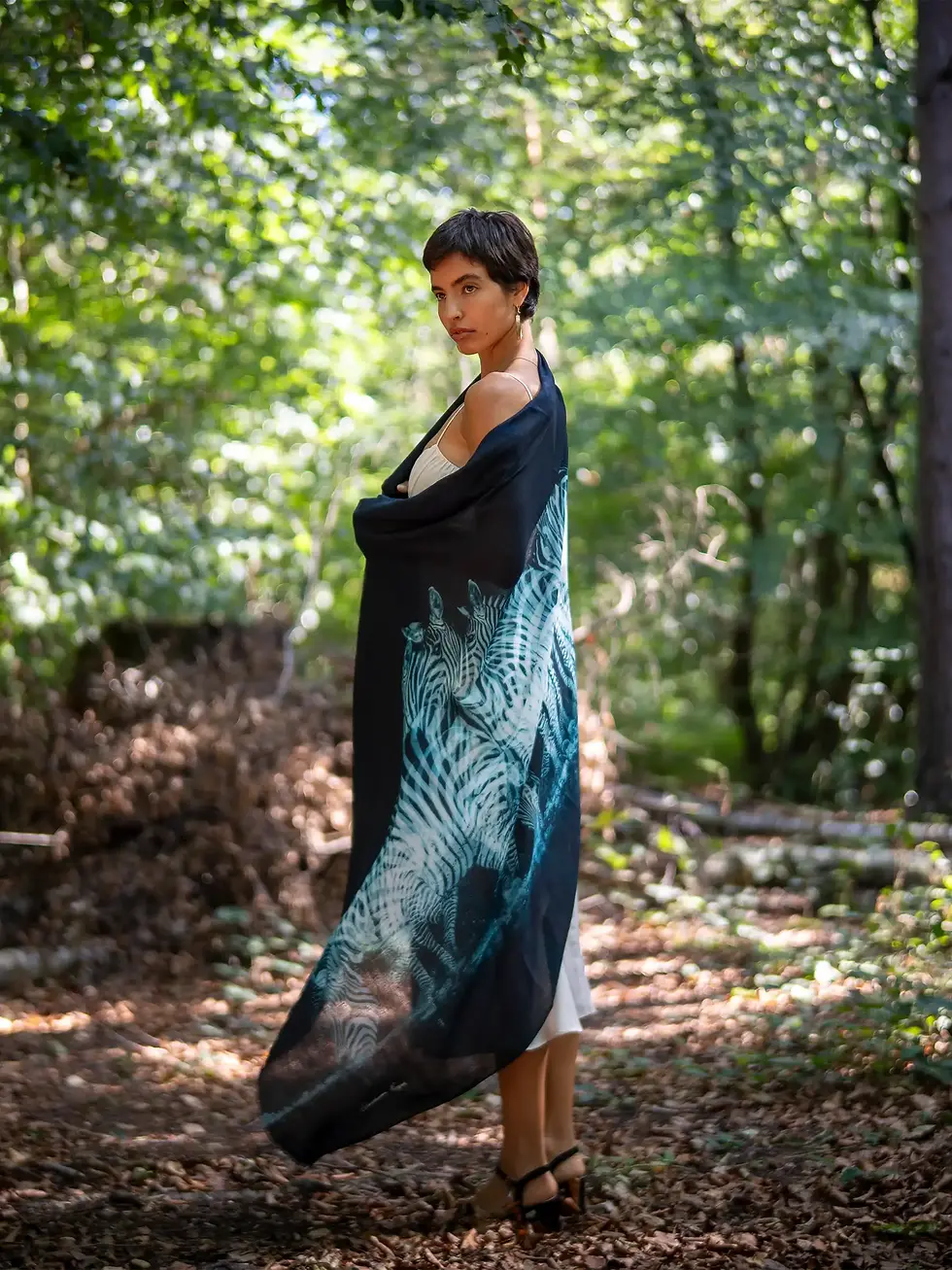Thumbnail: Shompole Reflections Cashmere Modal